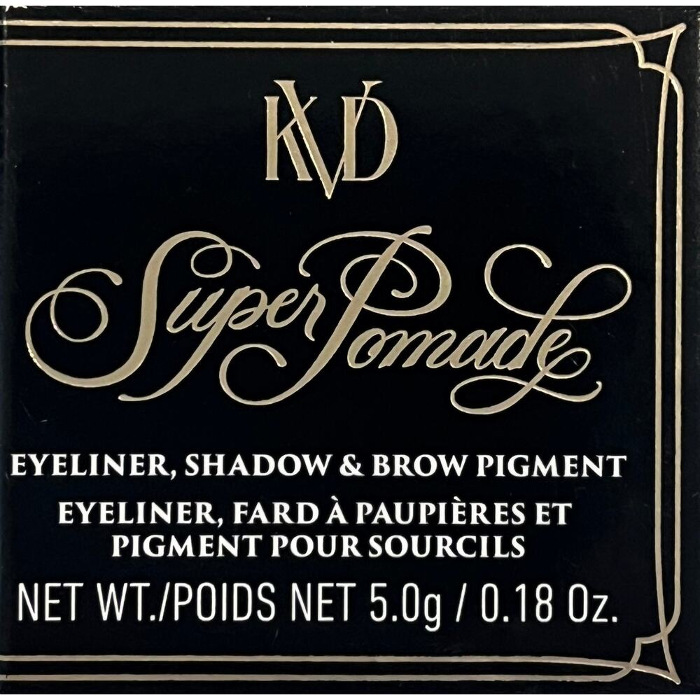 M3-34(4) KAT VON D Super Pomade Eyeliner, Shadow & Brow Pigment Aubergine 190